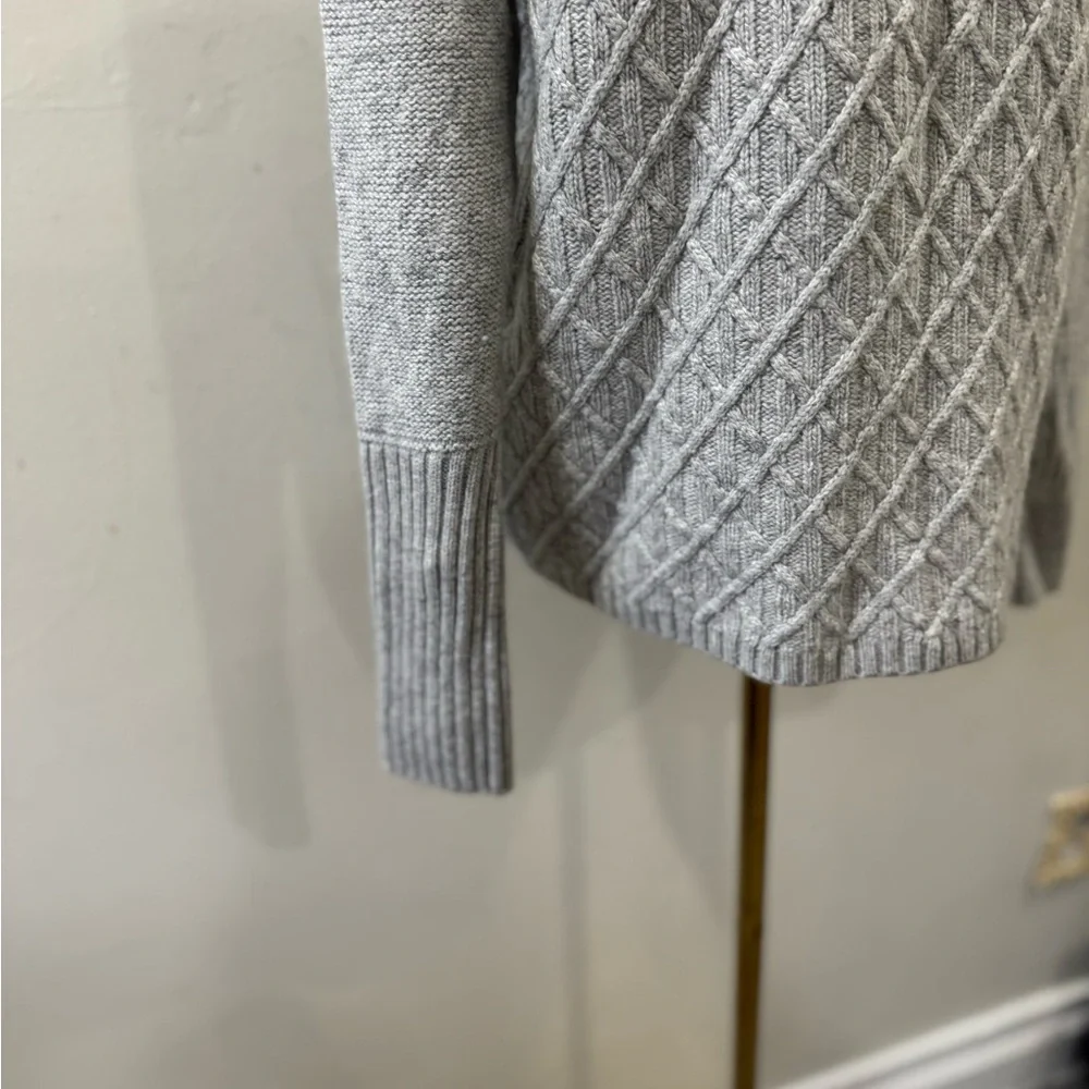 J.Crew Gray Merino Wool-Blend Sweater (Size XL)